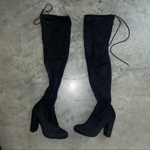 Knee high boots